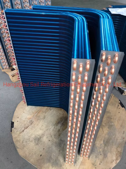 Tubo de cobre refrigerado a ar personalizado Serpentinas do condensador Evaporador Trocador de calor
